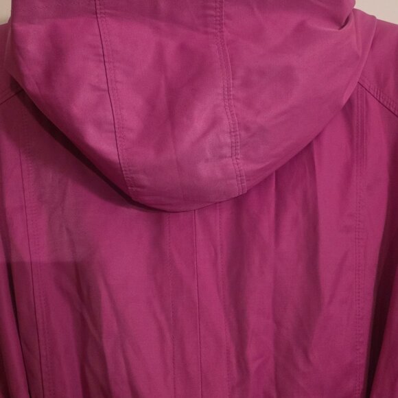 London Fog Orchid Trench Coat - Picture 13 of 16